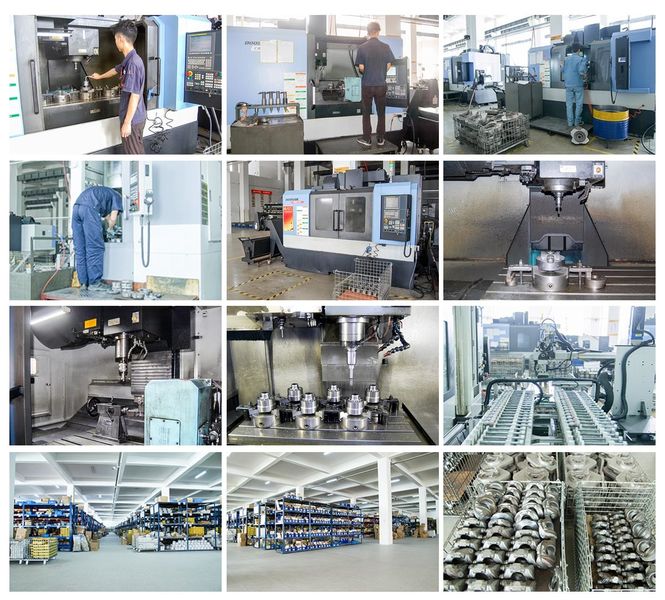 WUXI HALIES HYDRAULIC PUMP INC lini produksi pabrik